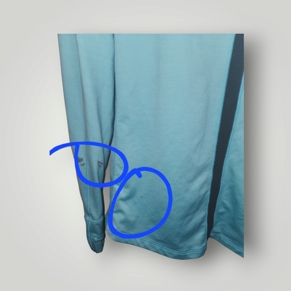 Under Armour Jacket Womens m medium Blue Fitted 1/2 Zip Activewear - Picture 9 of 11